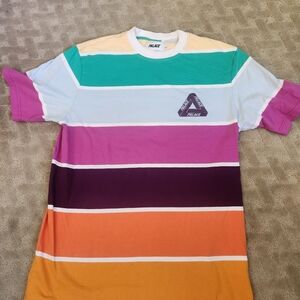 Palace Wide On T-Shirt Multi Color Size Large